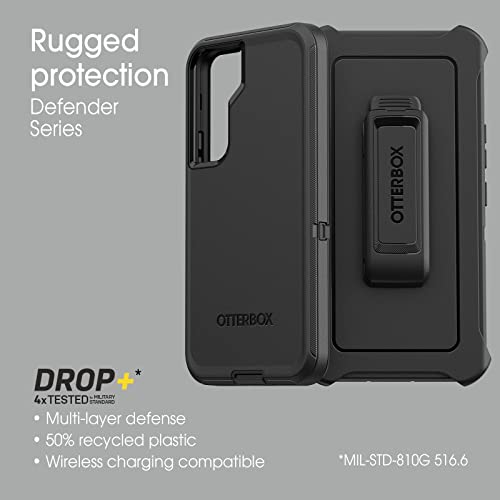 OtterBox Galaxy S22 Defender Series Case - Fort Blue, Rugged & Durable, with Port Protection, Includes Holster Clip Kickstand by OtterBox - Used condition - Image 4