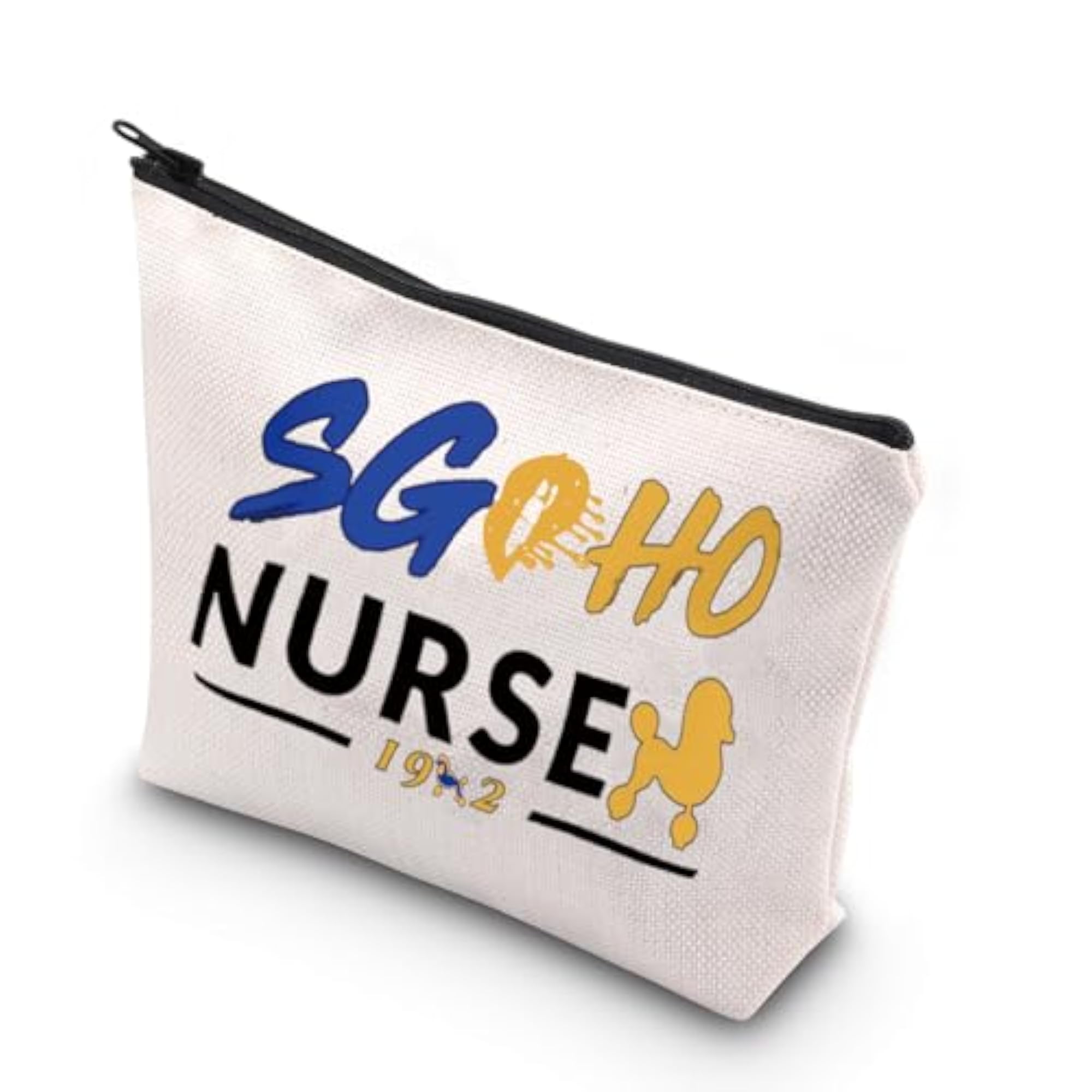 Nurse Gift Makeup Bag, SGHRO Sorority Paraphernalia