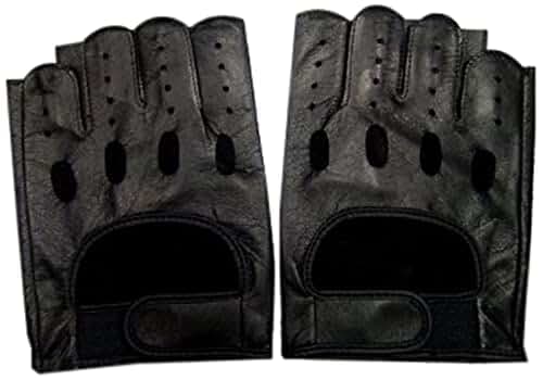 DIESEL ディーゼル 5本指 手袋 本革 羊革 ラム ウール 黒 11 FG-lambleather-gloves-01-