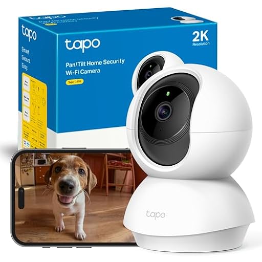 Tapo C210 - Cámara IP WiFi 360° Cámara de Vigilancia 2K (3MP),Visión Nocturna Admite Tarjeta SD hasta 512 GB, Detección y Seguimiento de Movimiento, Control Remoto, Compatible con Alexa | Ya disponible en tu tienda friki favorita! En mundofriki.es!