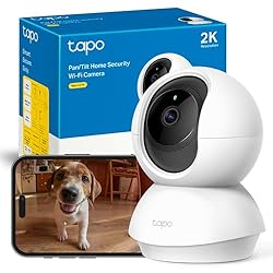 Tapo C210 - Cámara IP WiFi 360° Cámara de Vigilanc...: *ATENCIÓN, por favor, actualiza el firmware más reciente en la aplicación Tapo para disfrutar de las nuevas funciones: seguimiento de movimiento, detección de llanto de bebé, y capacidad de la tarjeta MicroSD hasta 512GB. 【FHD 2k/3MP & Pan/Tilt 360°】...
