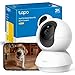 Tapo C210 - Cámara IP WiFi 360° Cámara de Vigilancia 2K (3MP),Visión Nocturna Admite Tarjeta SD hasta 512 GB, Detección y Seguimiento de Movimiento, Control Remoto, Compatible con Alexa