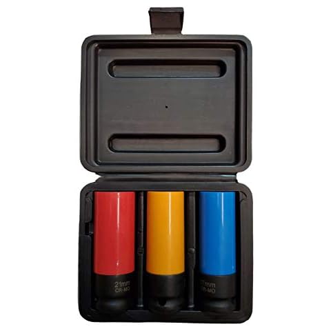 Mekanik 3pc Thin Wall Impact Socket Set Cover