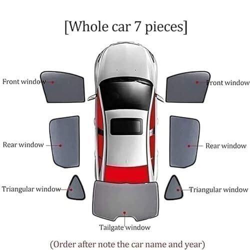 Tendine Tendine parasole per finestrini laterali auto Per Peugeot 508 2011-2017(‎C)