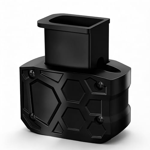 Jevuoyee Universal Speed Loader for 9mm & .40 SW - 2-Step Rapid Magazine Loader Compatible with Glock 17/19/22/23/26/34/45/47 & More, Effortless & Jam-Free Reloading, Perfect Shooting Gift (Black)