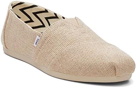 TOMS Women's, Alpargata Slip-On - Wide Width Natural 8 W | Image 2