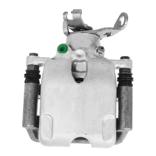 Image of Detroit Axle - Rear Right Brake Caliper for 2014-2015 Chevrolet Malibu | Passenger Side Disc Brake Caliper with Bracket Replacement