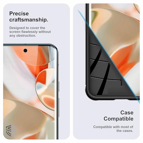 Image of TPU hydrogel Edge to Edge Screen Protector Guard For Google Pixel 9 Pro XL and Google Pixel 10 Pro XL (6.8 Inch) With Installation Kit | Fingerprint Compatible | Edge to Edge Coverage