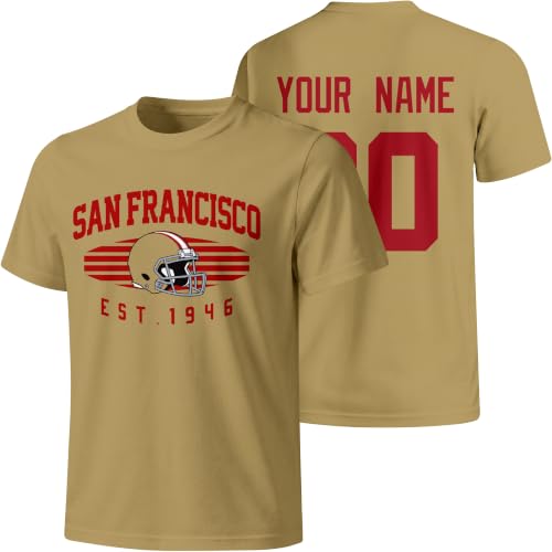 Image of ANTKING T Shirt Custom Short Sleeves for Men Women Youth | Crew Neck T Shirt with Custom Name Number Gift