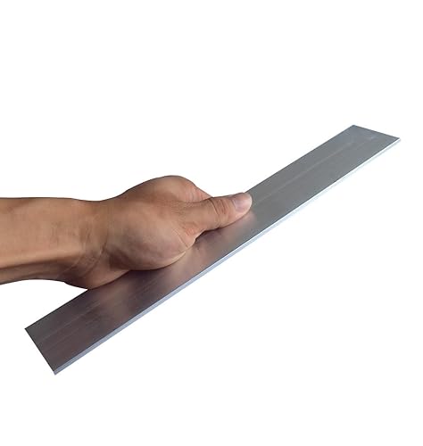 Miniatura 8 de 4 piezas de barra plana cuadrada de aluminio de 14" x 1" de 12 pulgadas de largo .6061 placa de uso general, placa plana de aluminio de 0.236 in x