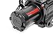 Rough Country 12,000LB PRO Series Electric Winch - Waterproof 12V 6HP Winch with Steel Cable & Wired Remote for Jeeps Truck SUV Off-Road Recovery
