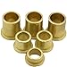 1 pcs Brass Bearing Bushing，Inner diameter18mmx Outer Diameter 24mmx Height 12mm/Side Outer Diameter 30x3mm for Machining Router.