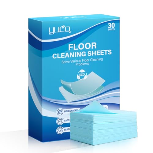 YUCO Floor Cleaner Sheets for Mopping,Fast Dissolvable and Ultra-Concentrated,Ease Effective