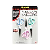 Scotch Ultra Edge Lot de 3 paires de ciseaux de précision