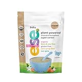 Else Nutrition Baby Cereal Stage 1 for 6 months+, High Iron, Plant Protein, Organic, Whole foods, Vitamins and Minerals (Original, 1 Pack)