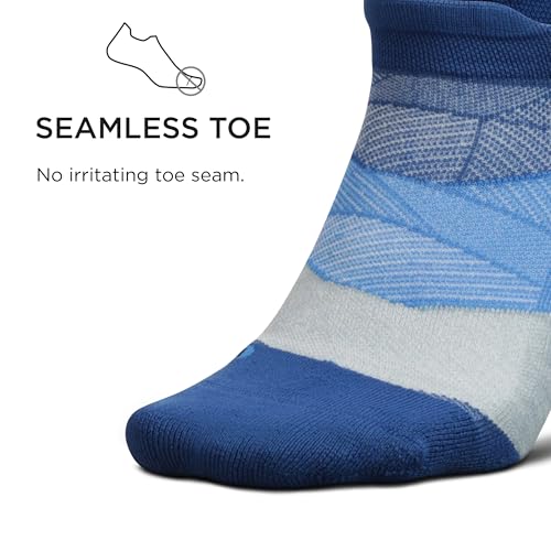 Image of Feetures Elite Light Cushion Mini Crew Sock - Sport Sock with Targeted Compression