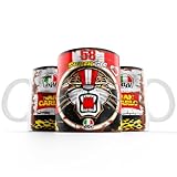 Festeggia lo spirito senza paura della leggenda delle corse Marco Simoncelli con questa tazza unica