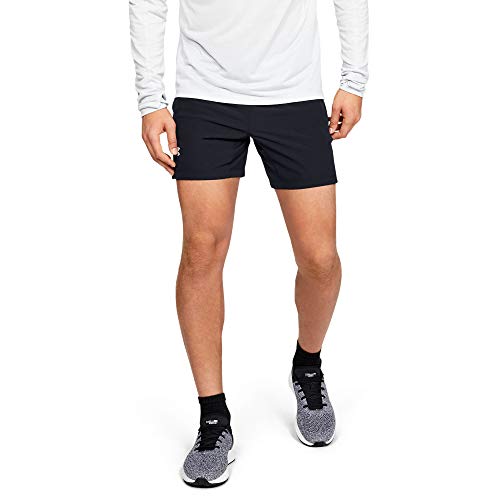 Under Armour Speedpocket Linerless 7'' Short, Black (001)/Reflective, Medium