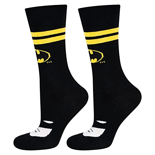 soxo DC Comics The Batman Superman Calcetines Hombre Divertidos Regalo Hombre 40-45 Batman 3