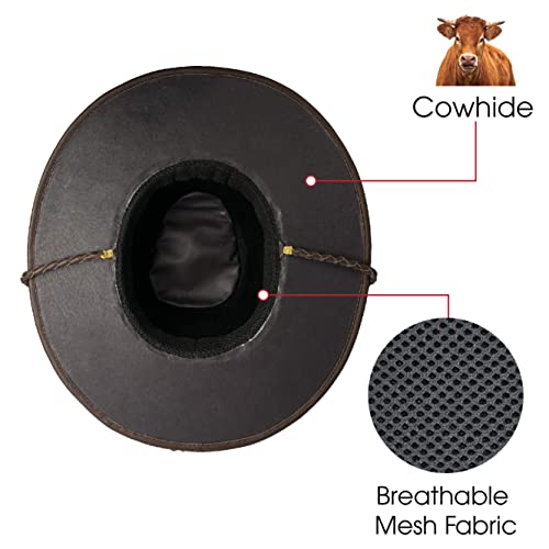 Vinacreations Alligator Leather Hat Adjustable Baseball Cap Handcraft Crocodile Summer Hat Vietnam Cowboy Hats for Boy4