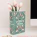 Steel Mill & Co Original Large Book-Shaped Decorative Vase, Ceramic Vases for Home Decor, Cute Bookshelf Decor, Unique Vase for Mother's Day, Little Women