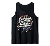 I Survived The 2025 Meteor Shower Tonight Meteor Shower Tank Top