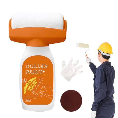 Portable Wall Paint Roller, Fast-Drying Paint Roller, White Paint Roller, Wall Repair Paint, Paint Roller Brush, Household Wall 
