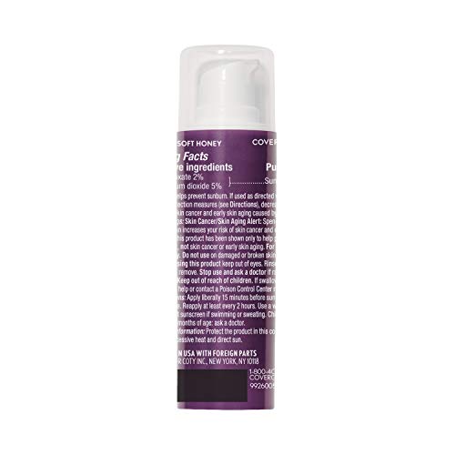 Covergirl Advanced Radiance Age Defying Foundation Makeup Soft Honey, 1 Oz (Packaging May Vary) #TOP2