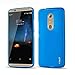 J&D Slim Cushion Shock Resistant TPU Protective Bumper Case for ZTE Axon 7 - Blue