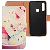 Material: PU Leder. Lankashi PU Flip Leder Tasche Hülle Silikon TPU Case Cover Handytasche Schutzhülle Etui Skin Für Alcatel 1 SE 2020 / TCL 5030D (Lovely Design)