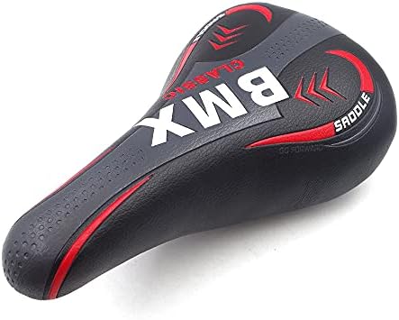 WALGUN BMX Bike Saddles Kids Bike Seat for Freestyle Juvenile BMX Bike 22.2mm Seatpost Bicycle Saddles Child Strider Bike Seat