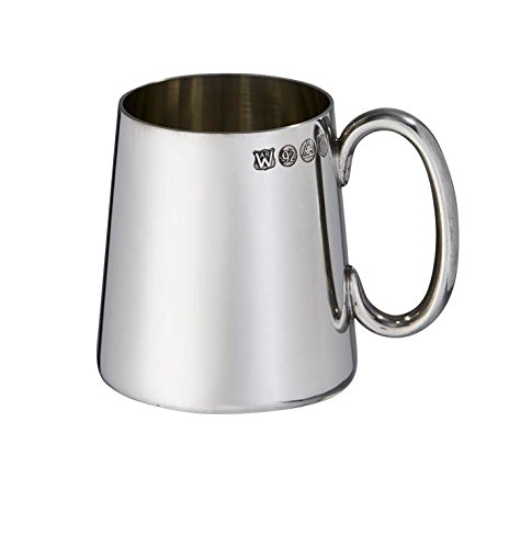 Wentworth Pewter Quarter Pint Mug – Handmade In Sheffield, Free Engraving, Baby Gift & Keepsake In Presentation Box
