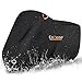 Produktbild Enzeno 300D Motorrad Abdeckplane Motorradabdeckung winterfeste wasserdichte Outdoor&IndoorMotorradplane XXXL Motorrad Schutzhülle Abdeckung Mit Schlossloch 265cmx105cmx133cm