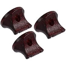 3pcs Red Sandalwood Erhu Bridges Erhu Bridges for Beginners Advanced Players