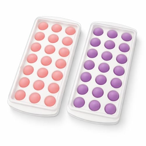 Set de 2 Cubeteras flexibles con 21 cubos miniatura 1