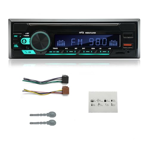 Bluetooth�J�[�X�e���I�J�[MP3�v���[���[�t���J�[���W�I�BFM���W�I/USB/TF�J�[�h/AUX�ɑΉ��B���j�o�[�T��1Din 12V�J�[�I�[�f�B�I���V�[�o�[�B
