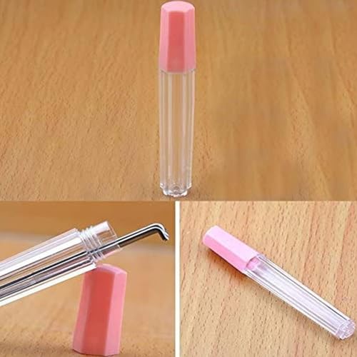 Image of 4Pcs Clear Plastic Embroidery Felting Sewing Container Pin Needle Storage Tubes Bottle Holder Knitting Needle For Case Box Needle Storage Tubes Sewing Storage Craft and Sewing Supplies Storage