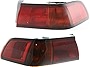 Evan-Fischer Tail Light Assembly Compatible with 1997-1999 Toyota Camry Mounted On Body Japan/USA (NAL Brand) Built Set of 2 Passenger and Driver Side