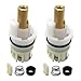 RP25513 2pcs New Faucet Stem Assembly with RP4993 Rubber Seat and Spring for Delta Two Handle Faucet Repair Kit Double-Handle Universal Faucet Cartridges for Smooth Wroking and Easy Installation