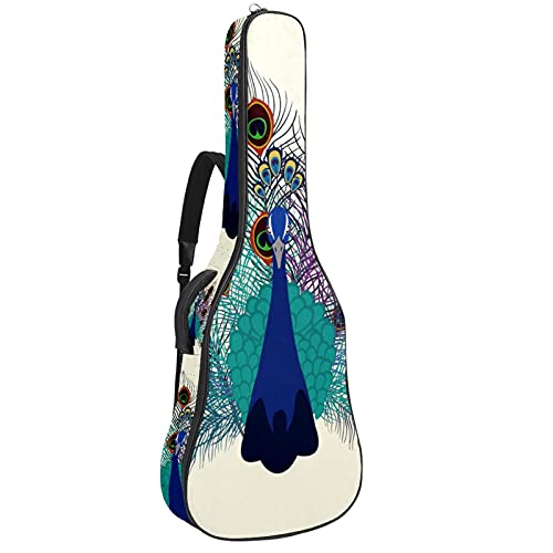 Housse guitare acoustique imperméable souple pour basse et classique