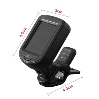 Accordeur de Guitare Clip On Tuner, Accordeur Pour Guitare Clip On Accordeur Clipsable Accordeur à Pince avec Ecran LCD 360° Rotation Accordeur pour Guitare Électriques Basse Violon Ukulélé et Banjo - Les Beatles, Paul McCartney, John Lennon, RIngo Starr, George Harrison Accordeur de Guitare Clip On Tuner, Accordeur Pour Guitare Clip On Accordeur Clipsable Accordeur à Pince avec Ecran LCD 360° Rotation Accordeur pour Guitare Électriques Basse Violon Ukulélé et Banjo – Image 2
