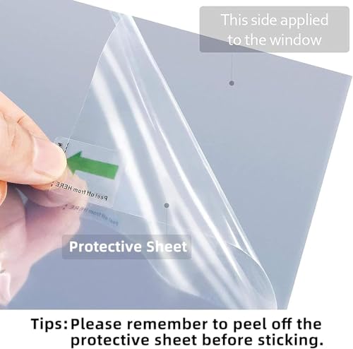 Película para ventana privacidad con herramientas de instalación miniatura 6