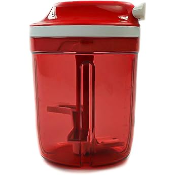 Tupperware Chef Multi-Chef Red Supersonic for Shredding and Whipping Speedy Girl