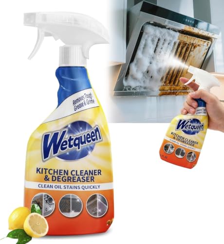 WETQUEEN All Purpose Cleaner Spray, Heavy Duty Kitchen Degreaser Foam