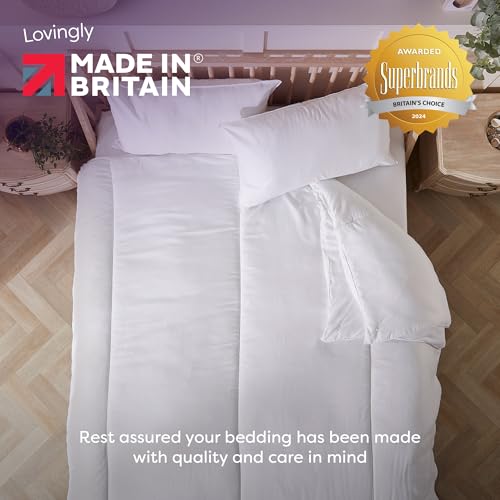 Slumberdown Feels Like Down 3-in-1 King Size Duvet 13.5 Tog - 4.5 + 9 Tog Combi Quilt for All-Year Round Comfort | UK-Made, Ultra Soft, Non-Allergenic & Washable (225 x 200cm)