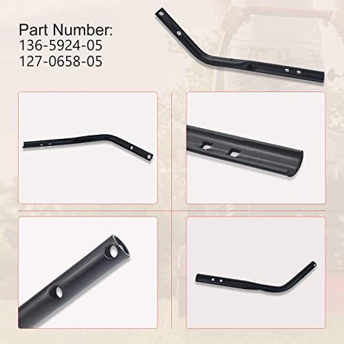 136-5924-05 Right Hand Lower Handle For Toro Handle 127-0658-05 - For 21" Mulching/Rear Bagging Lawn Mower, Fits Model 10732. #TOP2