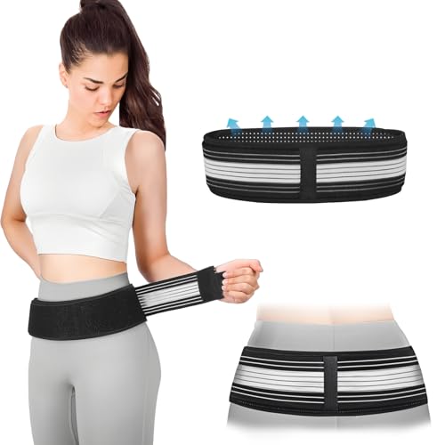 23GUANYI Orthogürtel, Ischias Gürtel für Männer Frauen, Ortho Gürtel Ischias lindert Ischias, Becken, Untere Rücken, Bein und sakrale Nervenschmerzen verursacht durch SI Gelenk Dysfunktion (Grau, S) 23GUANYI Orthogürtel, Ischias Gürtel für Männer Frauen, Ortho Gürtel Ischias lindert Ischias, Becken, Untere Rücken, Bein und sakrale Nervenschmerzen verursacht durch SI Gelenk Dysfunktion (Grau, S)