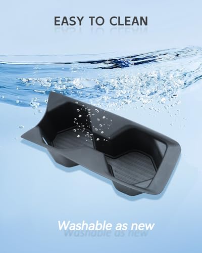 Image of CDEFG for 2025 2026 Toyota Camry Center Console Cup Holder Organizer Insert TPE Accessories- Fits Camry (LE, SE, XLE, XSE)