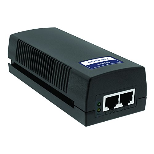 Image of BV-Tech 60W-10G Multi-Gigabit PoE++ Injector (325 Feet Range) - IEEE 802.3bt Compliant Plug and Play Power Adapter for PTZ IP Cameras, CCTV, APs & Phones NDAA Compliant