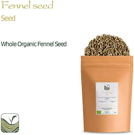 Fennel Seed Organic Herbal Delicacy - Culinairy Grade - Foeniculum Vulgare Seeds Fenkel 100g